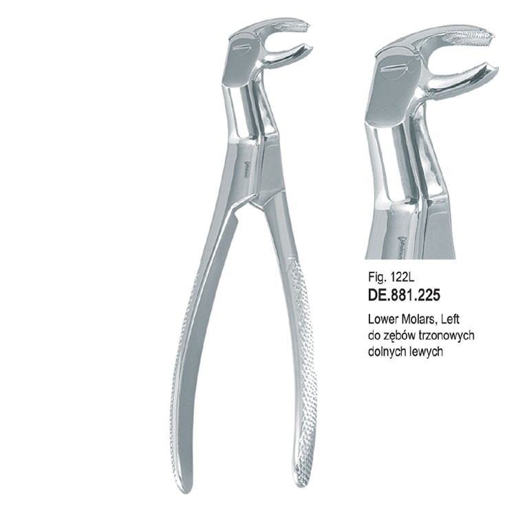 Extraction forceps Routurier Pattern fig. 122L