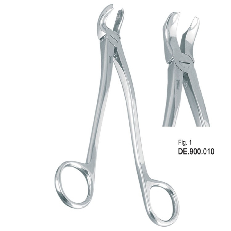 Extraction forceps with ring handle