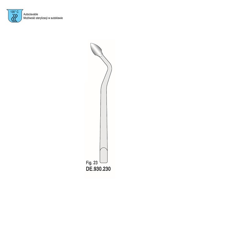 Syndesmotome Falcon tip fig. 23