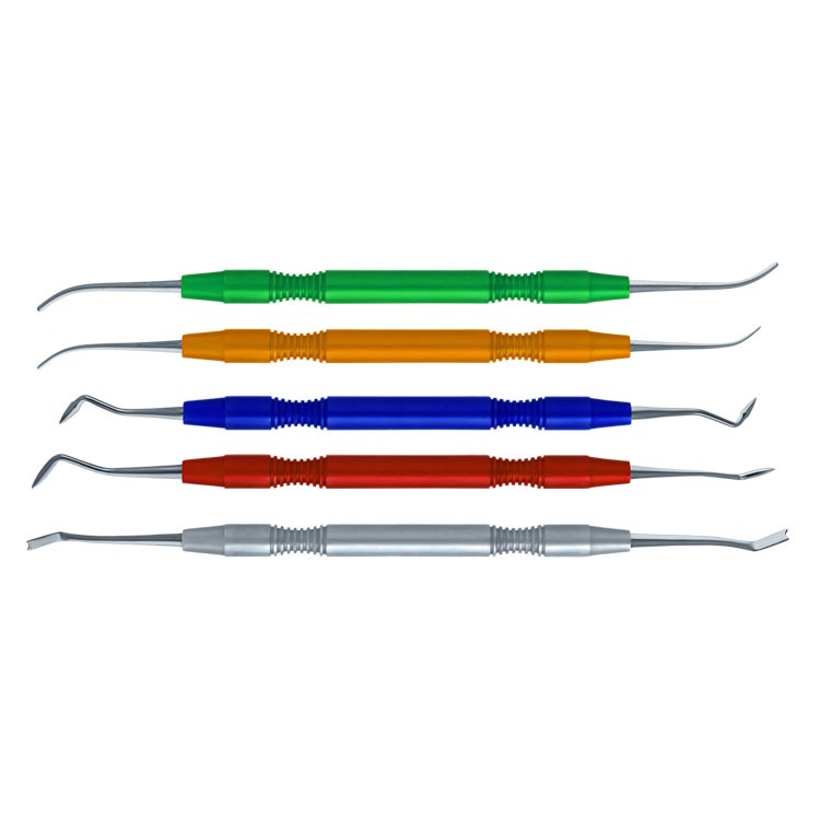 Modeling Instruments P.K. Thomas Aluminum handle set of 5