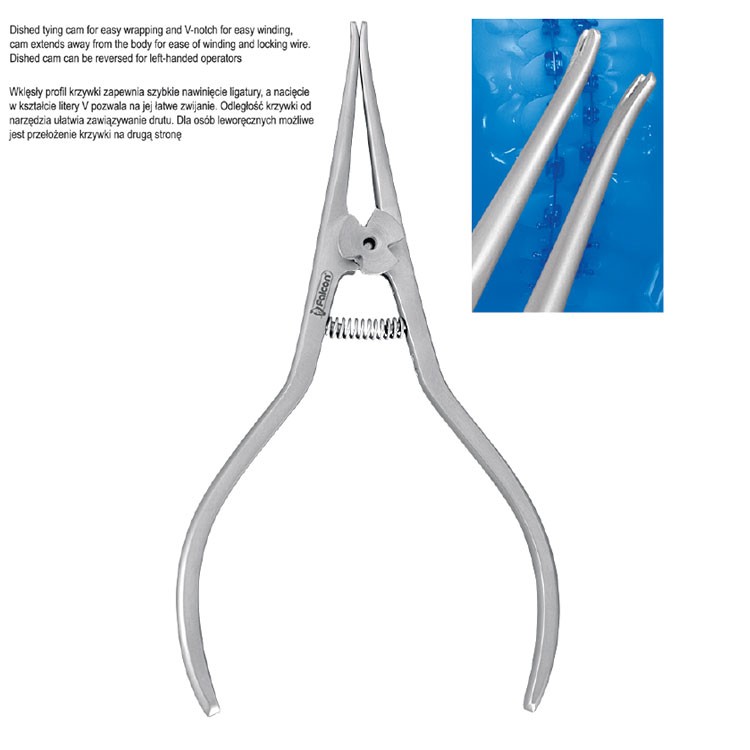 Ligature tying forceps Steiner 160mm