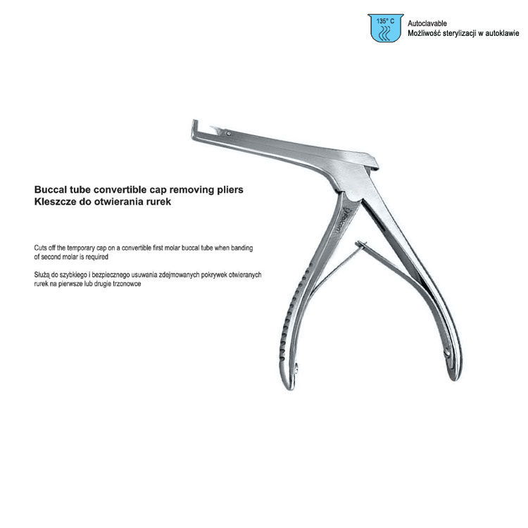 Pliers convertible buccal tube cap remover Falcon