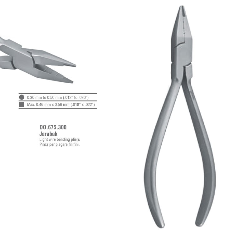 Pliers wire bending Jarabak