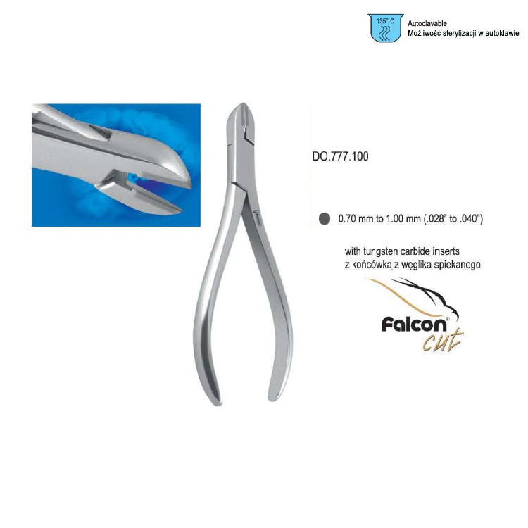 Falcon-Cut hard wire side cutter 