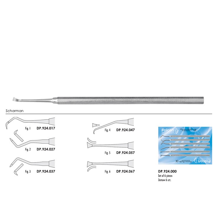 Classic-8 Scalers se Scharman set of 6