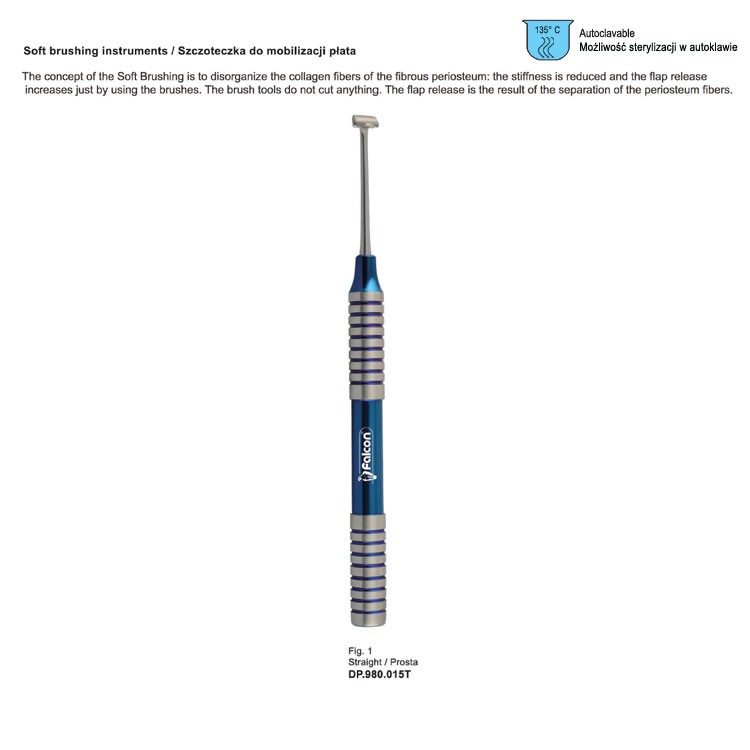 Classic-Lite soft brush regular straight fig. 1