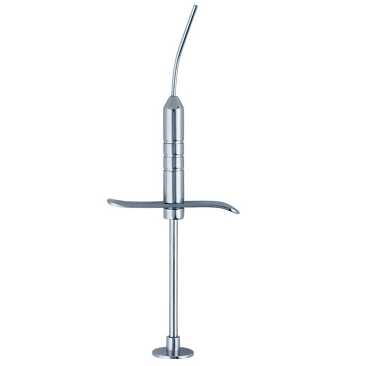 Amalgam gun Micro filling curved 130mm