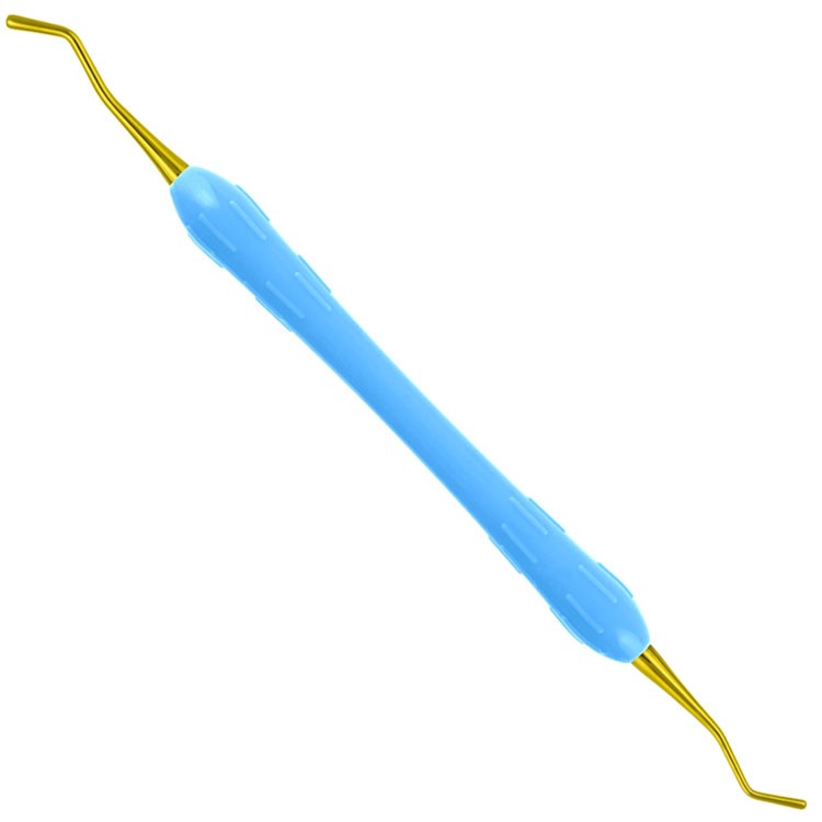 Compo-Fill Burnisher Ladmore fig. 2, TIN coated (light Blue)