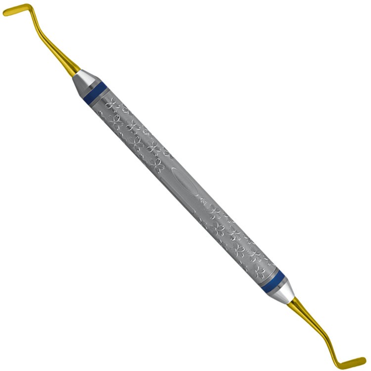 Flower-Line Filling instruments Goldstein fig. 4, TIN coated 