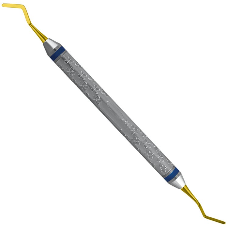 Flower-Line Filling instruments Heidemann fig. 0, TIN coated 