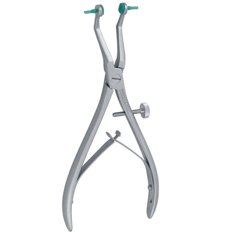 Temporary crown removing pliers 155mm with 10 tips