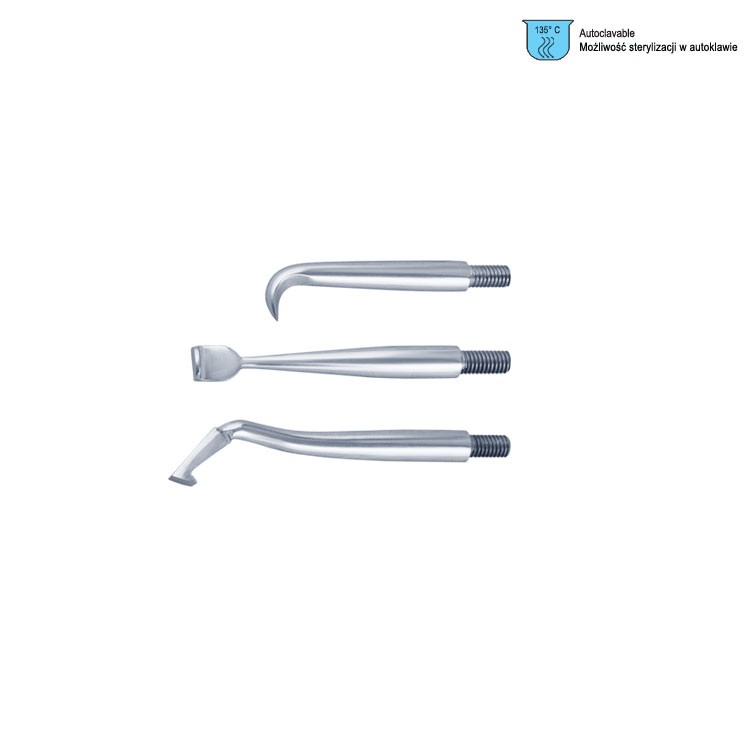 Set of 3 tips for DR.554.000