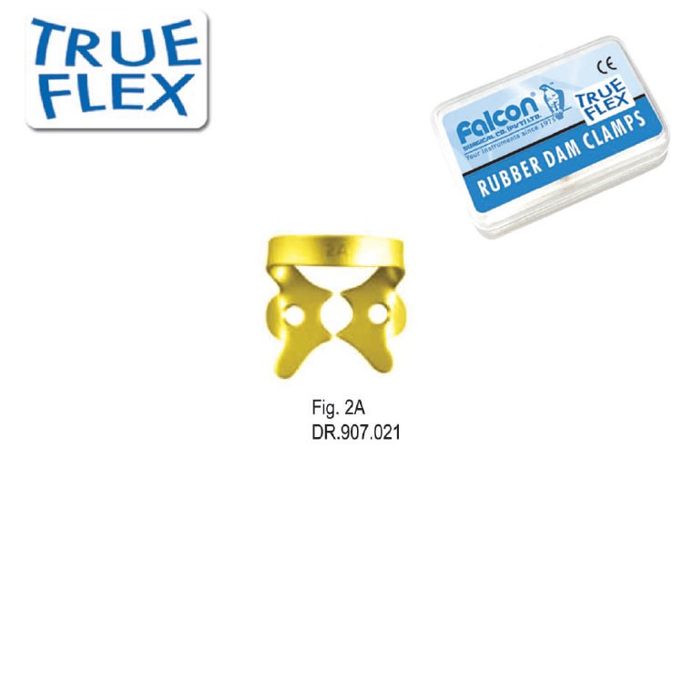 True-Flex Rubber dam clamp fig. 2A