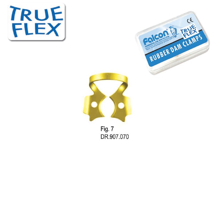 True-Flex Rubber dam clamp fig. 7