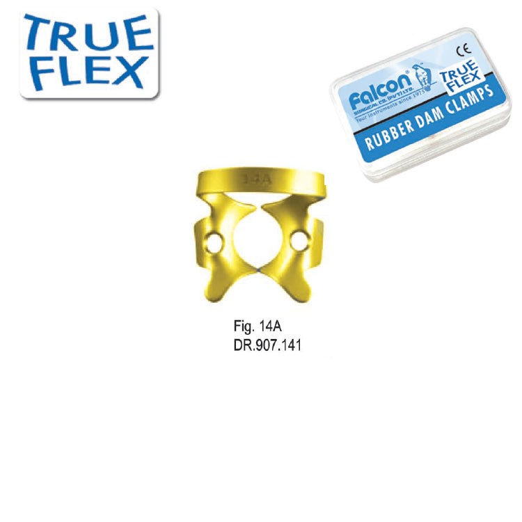 True-Flex Rubber dam clamp fig. 14A