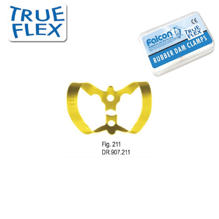 True-Flex Rubber dam clamp fig. 211