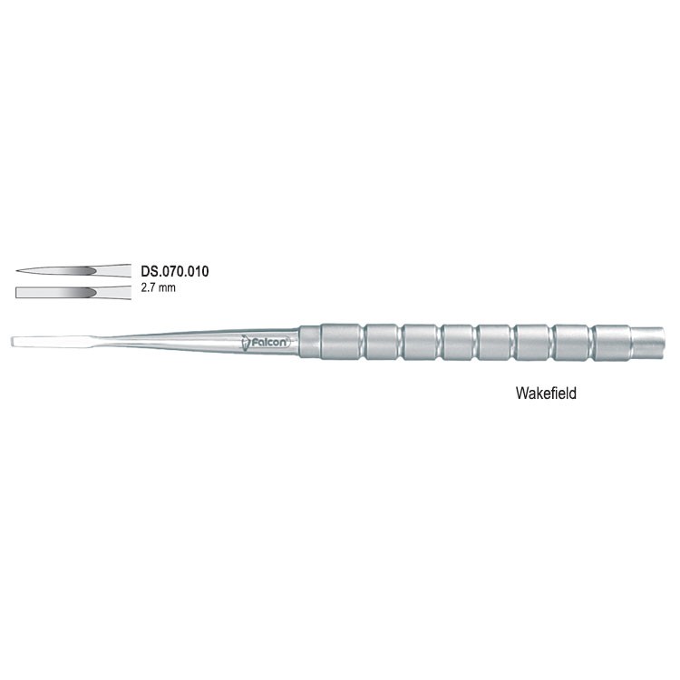Osteotome bone Wakefield 2.7mm fig. 1