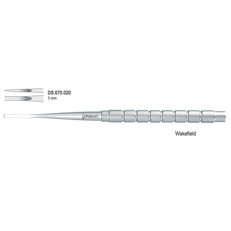 Osteotome bone Wakefield 3mm fig. 2