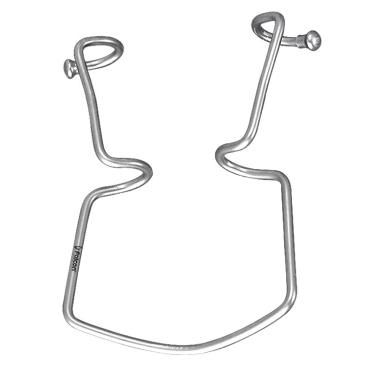Retractor cheek and lip Oringer fig. 3, 115mm