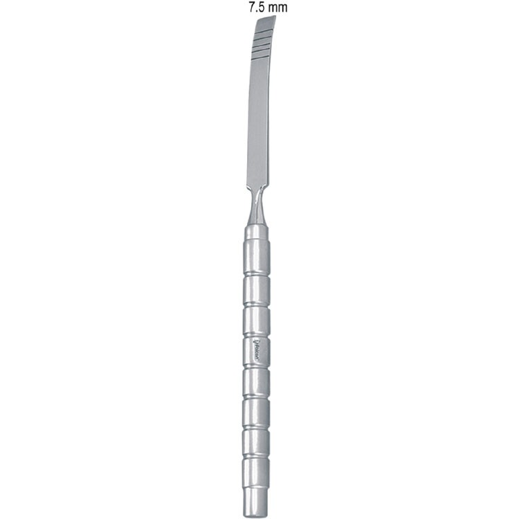 Osteotome bone Falcon with marking curved 7.5mm