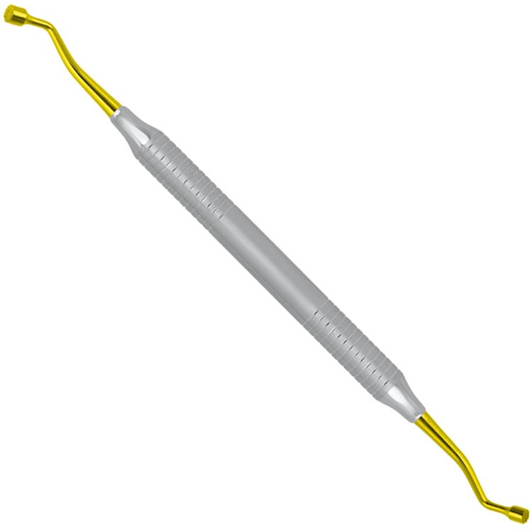 Classic-Lite Bone compactor fig. 1 (TIN coated)