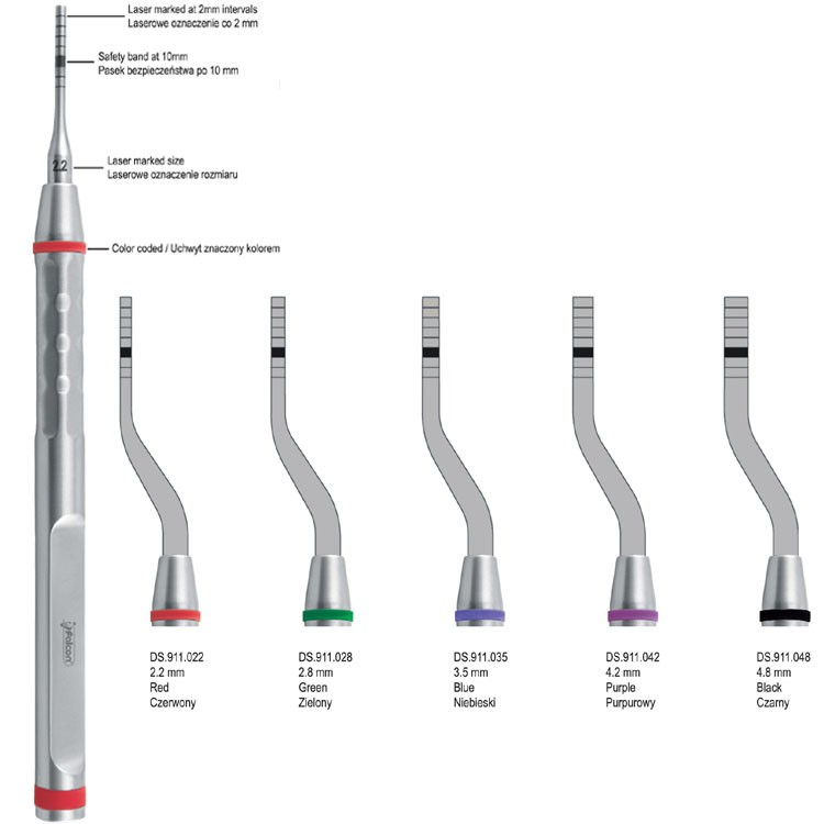 Sinus Osteotome Concave Bayonet 2.2mm