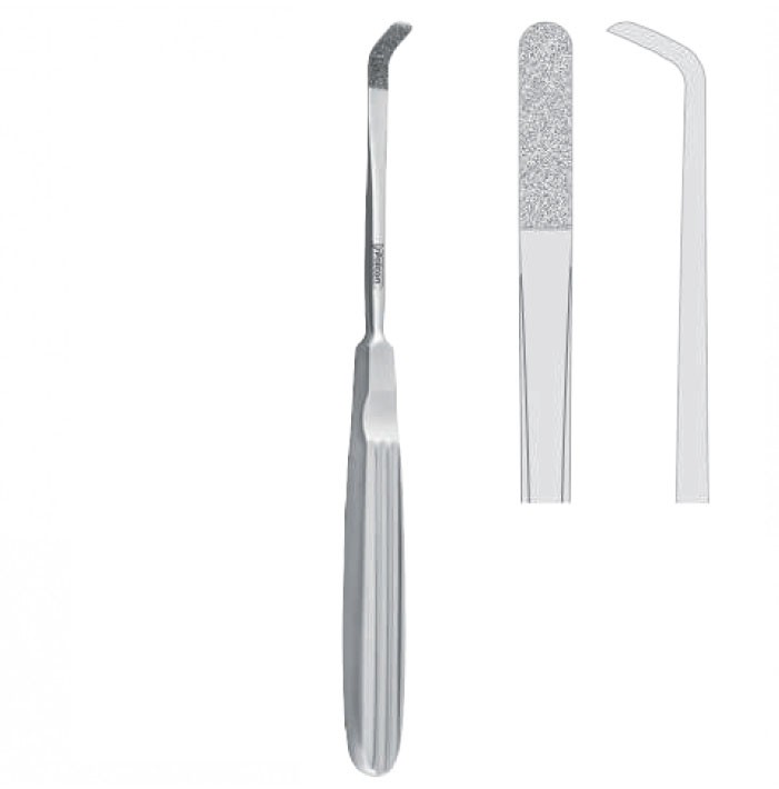 Rasp TMJ Dolwick-Reich diamond coated 175mm