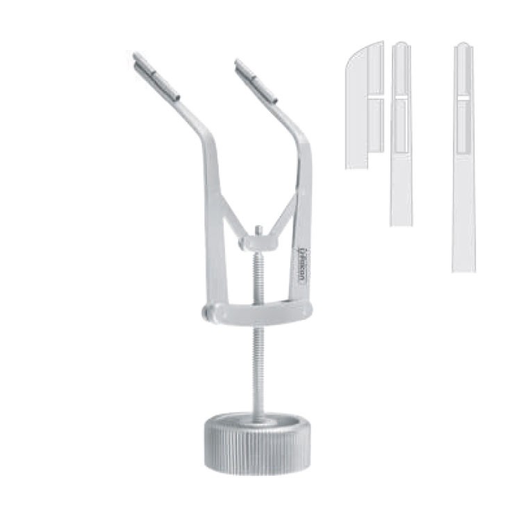 Retractor TMJ self-retaining Wilkes 60° right 90mm