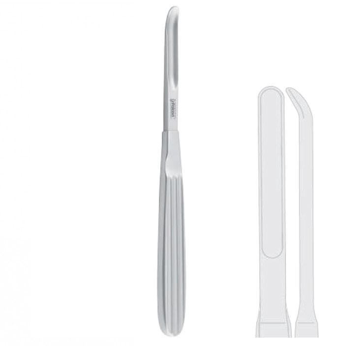 Stripper TMJ Dunn-Dautrey curved 6x56mm, 165mm