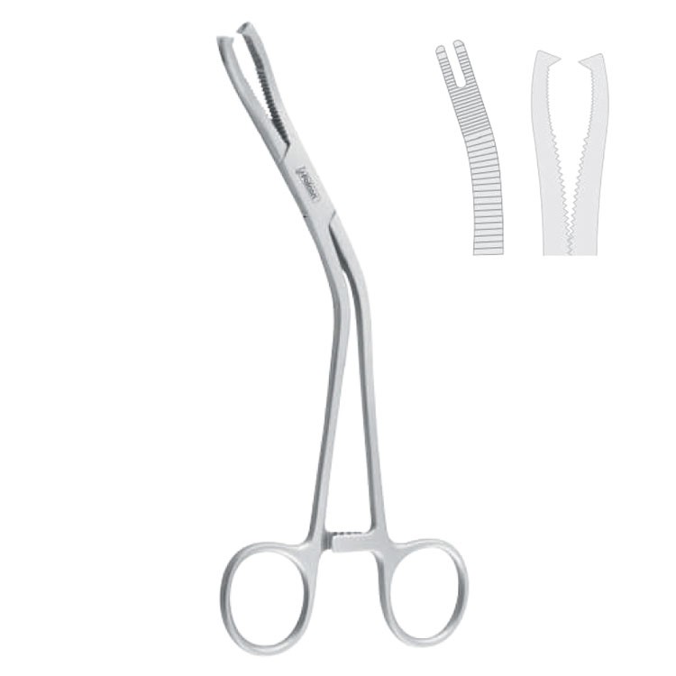 Forceps bone holding Dingman modified 45° right 190mm