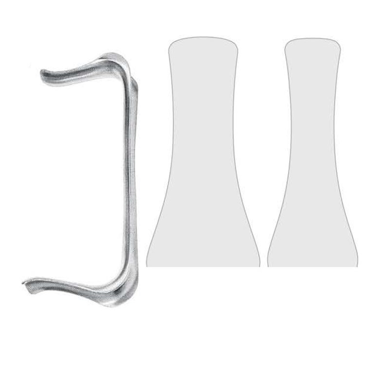 Retractor lip and cheek Hargis 180mm