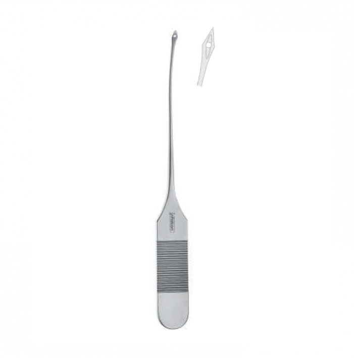 Awl mandibular Obwegeser curved 150mm