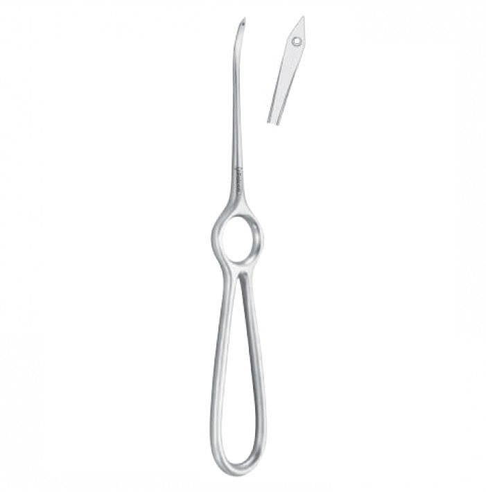 Awl maxillary Obwegeser less curved 180mm