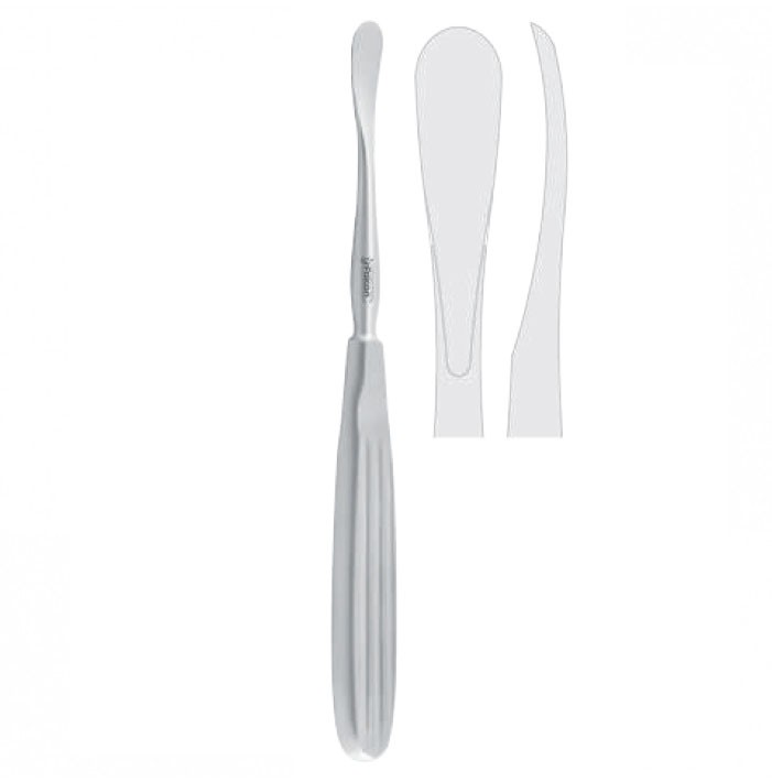 Elevator Obwegeser curved 6mm, 180mm 