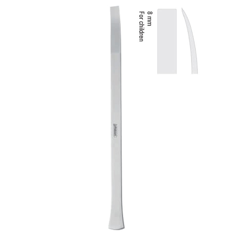 Osteotome pterygoid Obwegeser curved 8mm, 235mm