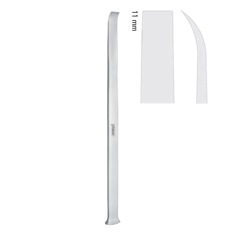 Osteotome pterygoid Obwegeser curved 11mm, 235mm