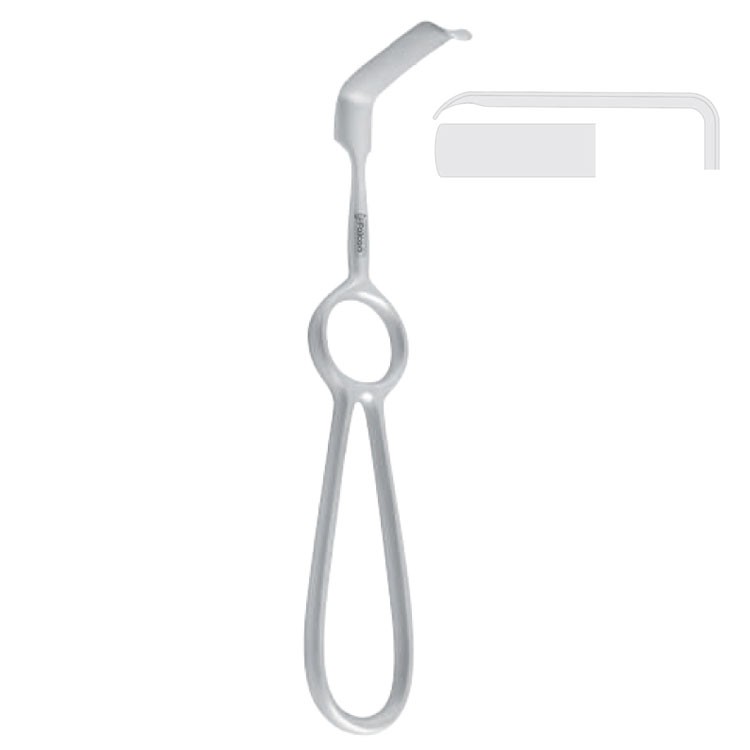 Retractor soft tissue Sailer 25x7mm, 150mm 