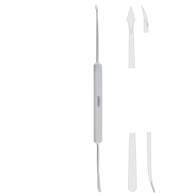 Elevator periosteal double ended Steinberg-Cottle 225mm
