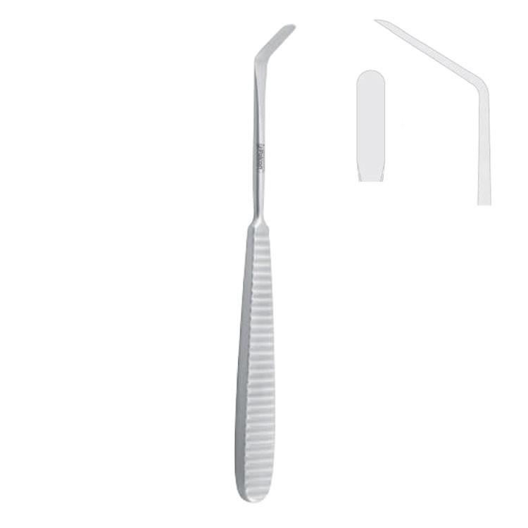 Elevator periosteal Steinhauser sharp 19x6mm, 165mm
