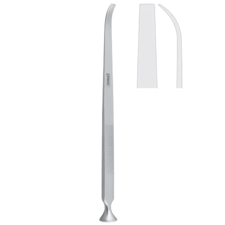 Osteotome orbital Steinhauser curved 5mm, 175mm