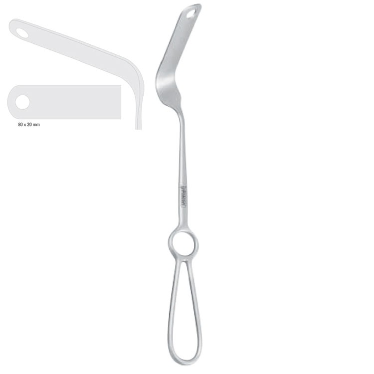 Retractor cheek Steinhauser left 235mm