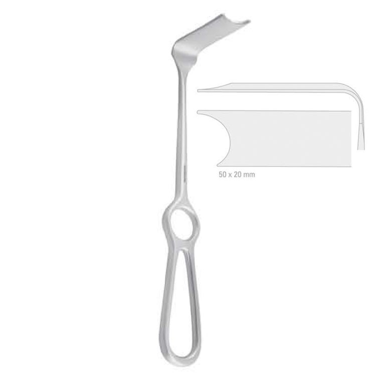Retractor zygomatic Steinhauser right 235mm