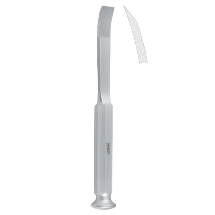 Osteotome bone graft Tessier curved 10mm, 200mm 