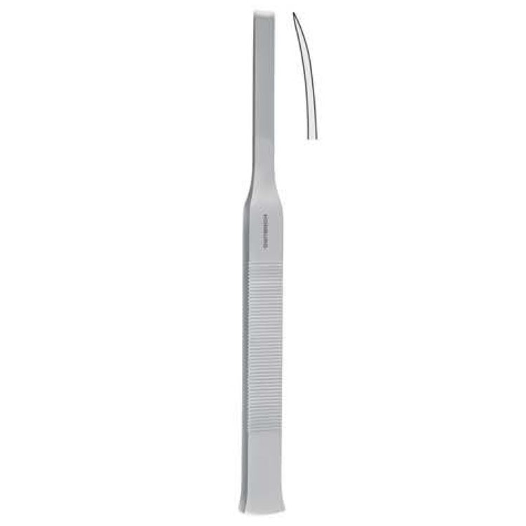 Osteotome multipurpose Tessier curved 7mm, 160mm 