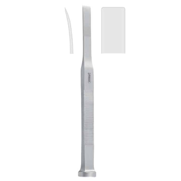Osteotome multipurpose Tessier curved 10mm, 165mm 