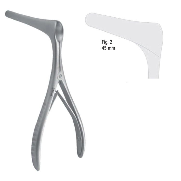 Specula nasal Tessier fig.2, 140mm black