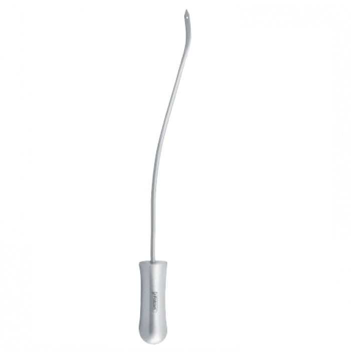 Awl bone Coffin mandibular s-curved 100mm