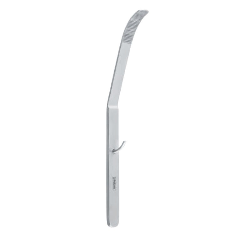 Retractor soft tissue Falcon (finger trigger) 210mm