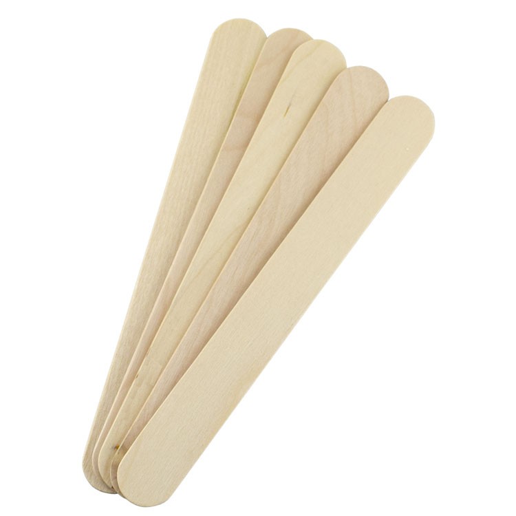 Disposable wooden tongue depressors, non-Sterile 14 x 1.6 mm , 140 mm (Pack of 100)