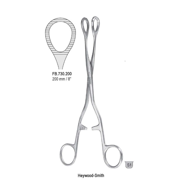 Forceps organ grasping Heywood-Smith 200mm